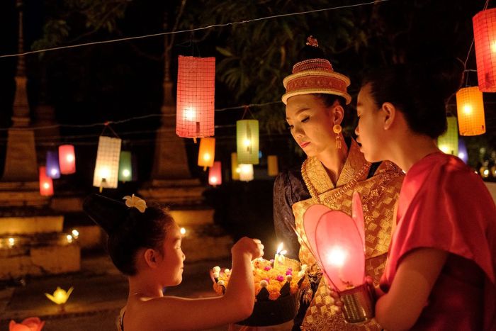 La fête Boun Ok Phansa au Laos