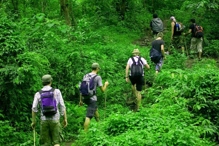 Trek nature Laos en avril