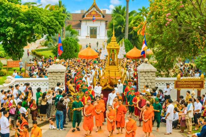 &Agrave; Luang Prabang, vivre pleinement les f&ecirc;tes au Laos en avril