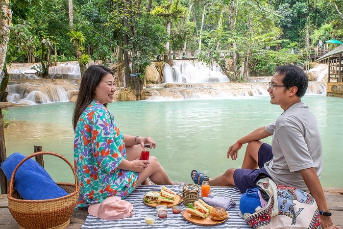 les cascades de Kuang Si