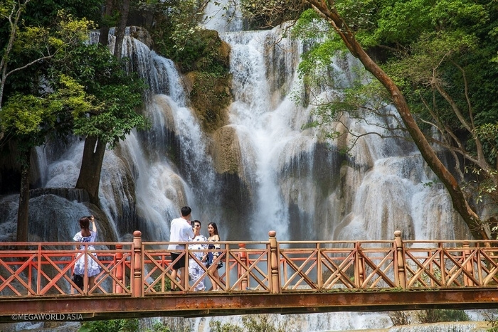 La cascade de Kuang Si