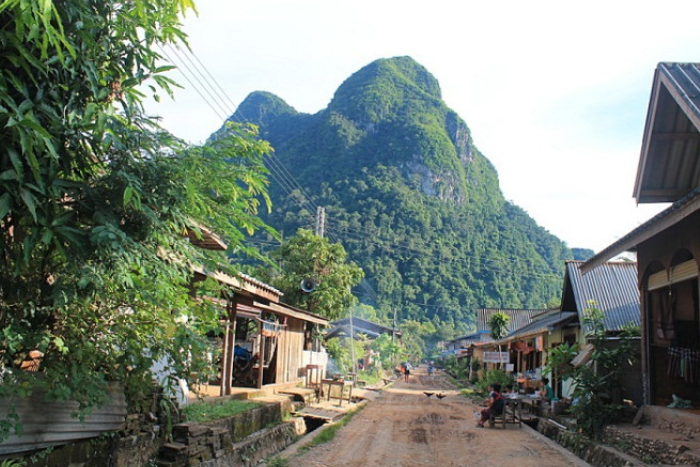 Muang Ngoi est un village paisible