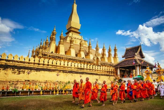 Boun That Luang - Fête religieuse la plus importante du Laos en novembre