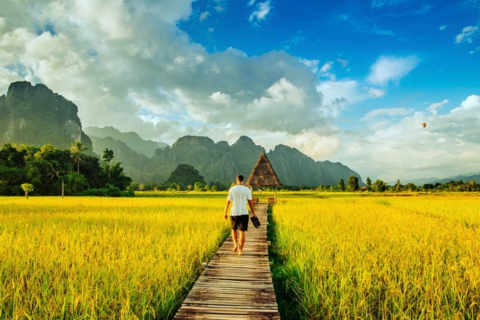 Paysages du Laos en janvier pour un voyage au soleil pas cher