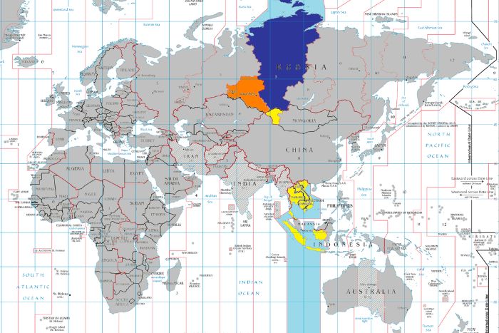 Le Laos fait partie des pays avec le fuseau horaire GMT+7 / UTC+7