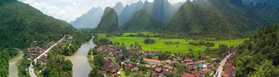 Admirer la vue panoramique de Vang Vieng en 3 jours