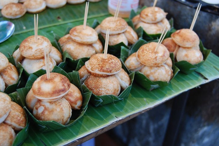 Khao Nom Kok - saveur authentique de la cuisine de Vang Vieng