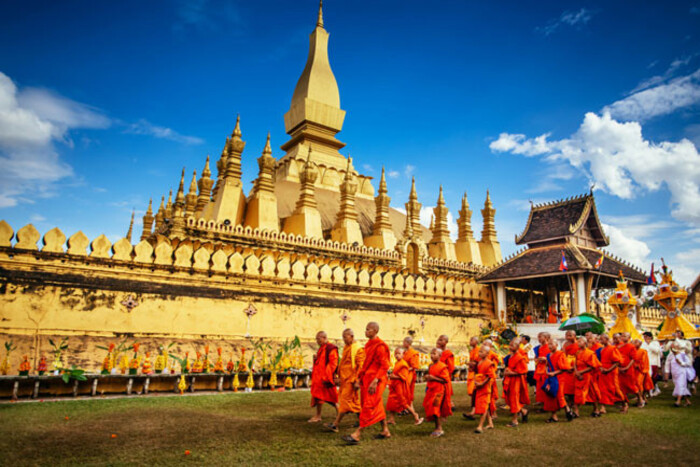 Pha That Luang - le plus beau temple de Vientiane 