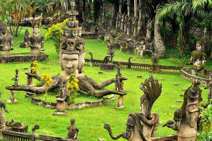Le parc du Bouddha - meilleur chose à voir à Vientiane
