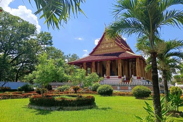 Le Wat Phra Keo au Laos 