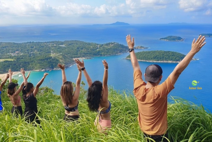 Vue panoramique depuis le Karon Viewpoint