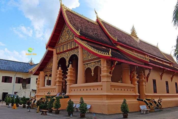 Wat Ong Teu – La sérénité d’un dernier regard sur Vientiane