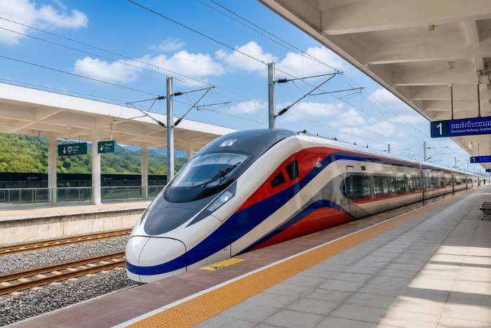 Un trajet &agrave; bord du Train Laos - Chine dans un itin&eacute;raire haut de gamme au Laos