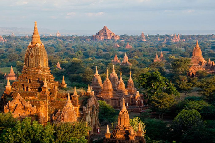 Les temples de Bagan en Birmanie 