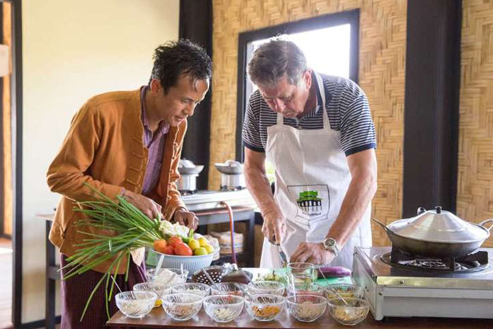 Cours de cuisine à Bagan