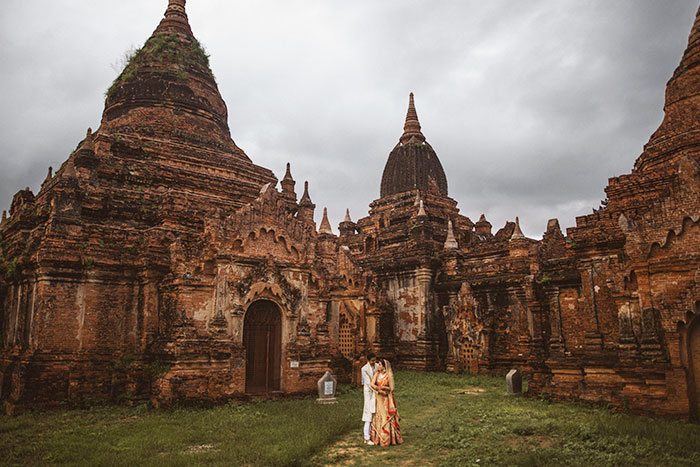 Saison des pluies à Bagan