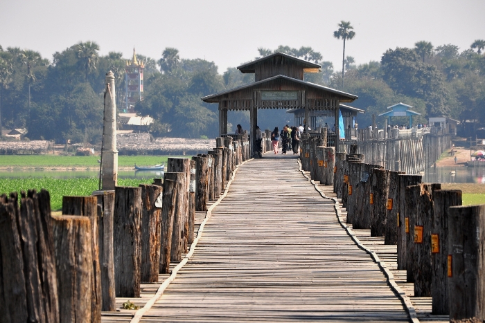 Pont U Bein -  le plus long pont en teck du monde