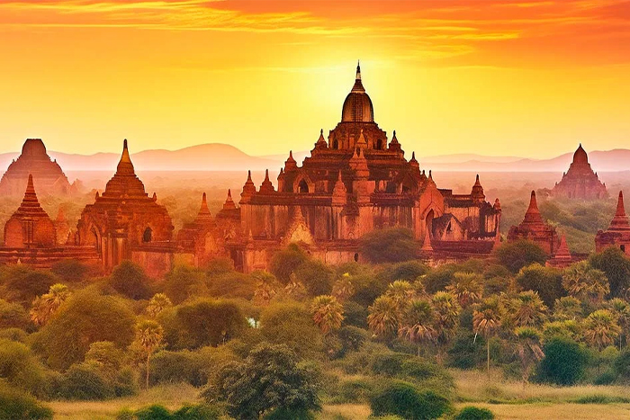 Bagan, l’ancienne capitale du royaume de Pagan