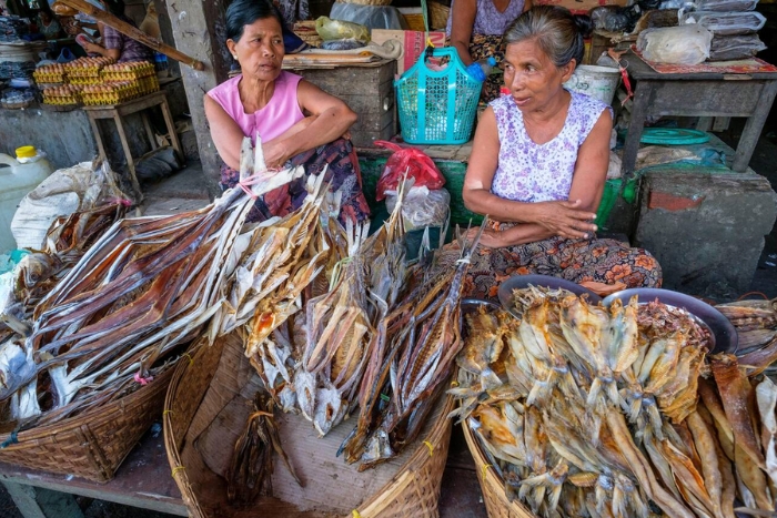 Marché aux poissons de Sittwe