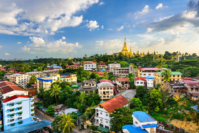 Saison fraîche à Rangoon 