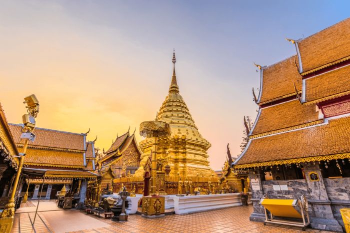 Le temple Doi Suthep &agrave; Chiang Mai