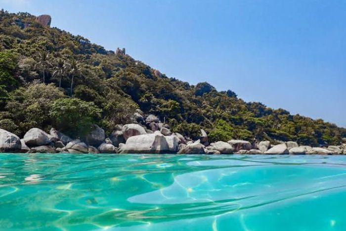 Les eaux cristallines de Koh Tao