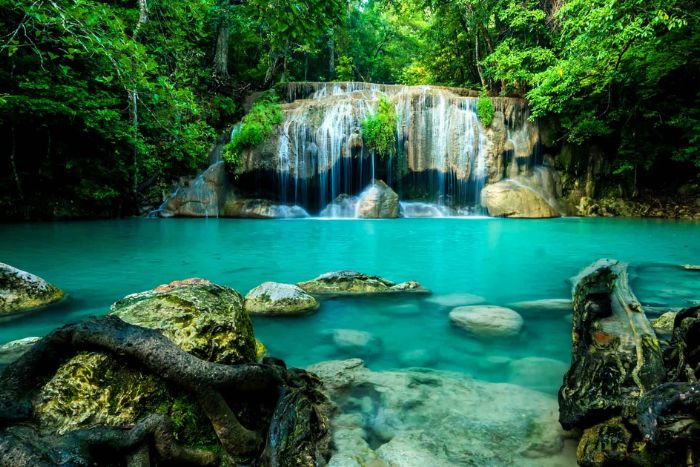 Thailande en 12 jours - Nager au parc d’Erawan