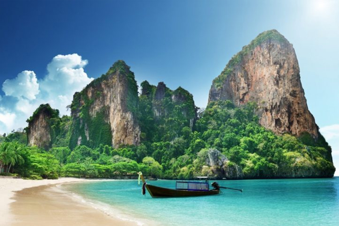  La côte Andaman en Thaïlande en août