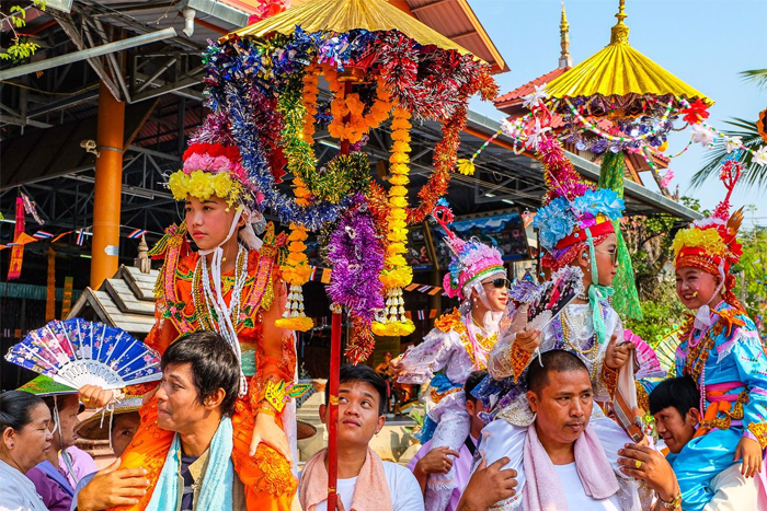 Festival Poy Sang Long, festivals en Thaïlande en avril