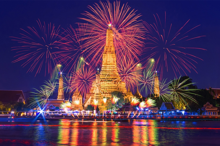 Fête du Nouvel An en Thaïlande 