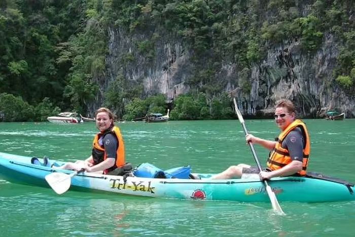 Krabi en Thaïlande en juillet