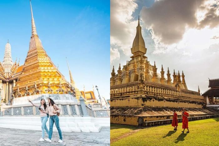 Un voyage combin&eacute; 15 jours Tha&iuml;lande Laos offre un contraste int&eacute;ressant entre modernit&eacute; et traditions