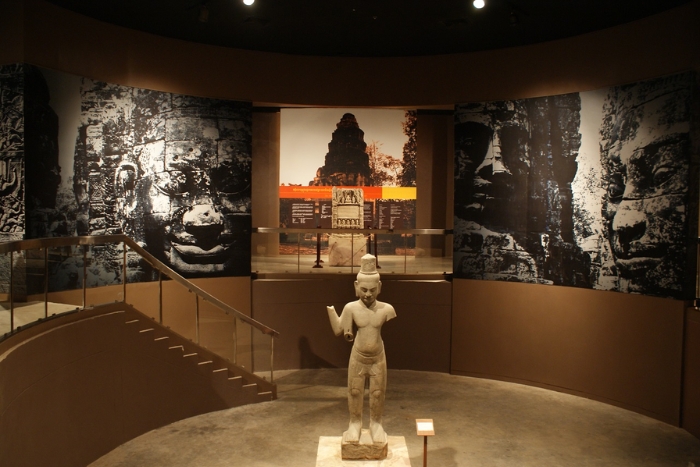 Le Musée national d'Angkor, le temple de la province de Siem Reap