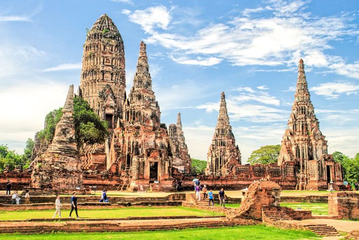 Les ruines d'Ayutthaya