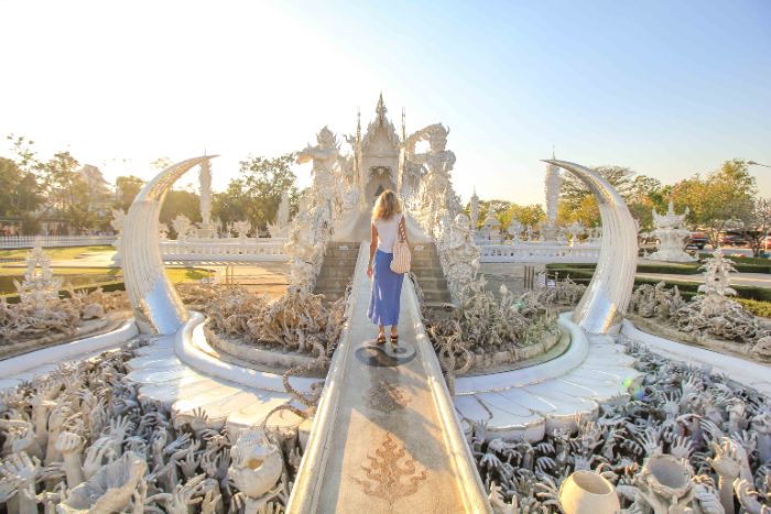 Wat Rong Khun à Chiang Rai - À ne pas manquer pour votre voyage Thaïlande 14 jour