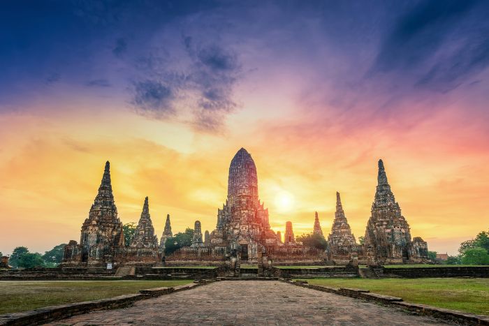 Parc historique d'Ayutthaya - Incontournable du voyage en Thaïlande en 3 semaines