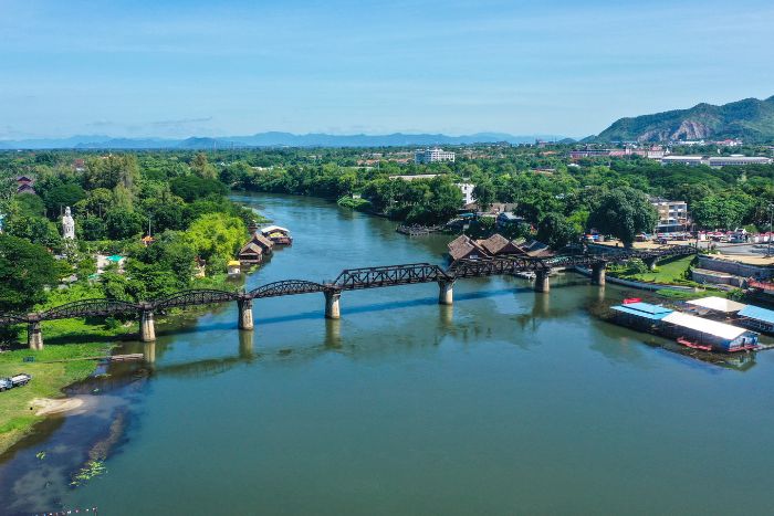 Où visiter en Thaïlande en 3 semaines - Pont de la rivière Kwai