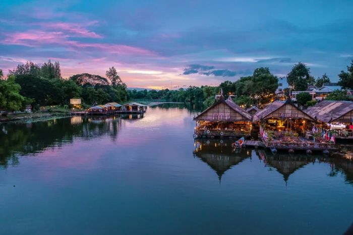 Que visiter la Thailande 5 jours ? Kanchanaburi, centre de la Thailande