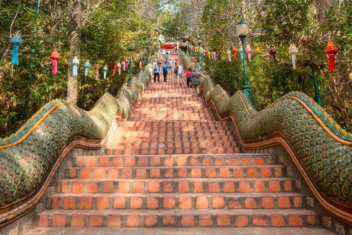 Le temple Doi Suthep - Chiang Mai