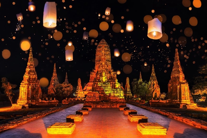 Loy Krathong (Fête des lumières)