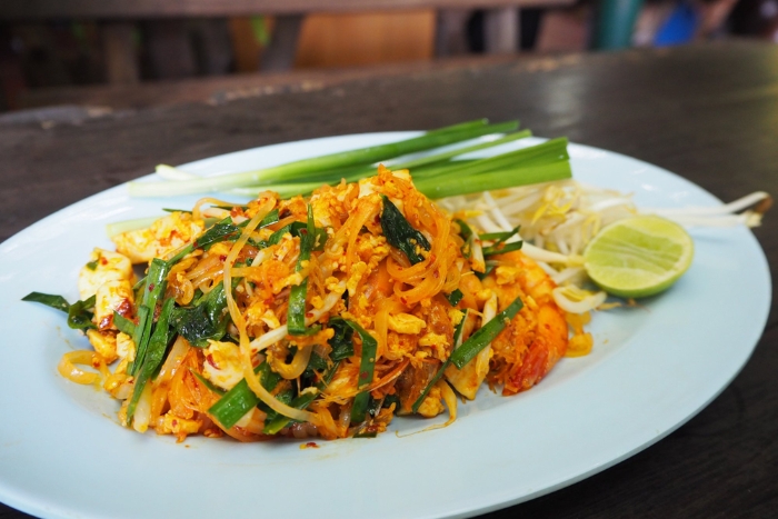 Le Pad Thai - une des meilleures spécialités à Ayutthaya