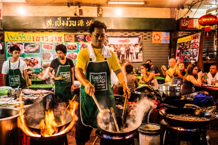 Déguster la cuisine de rue à Bangkok