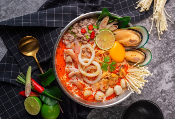 Thai hotpot, une des meilleures spécialités de Bangkok