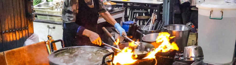 Jay Fai restaurant, street restaurant in Bangkok