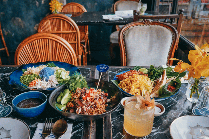 Déjeuner au restaurant RONGROS