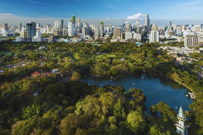 Parc Lumphini à Bangkok