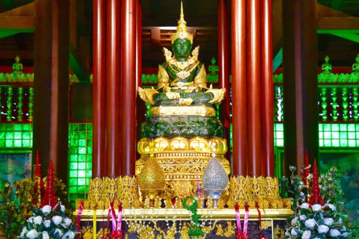 Wat Phra Kaew avec le Bouddha d’émeraude