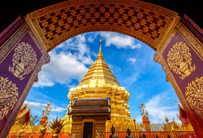 Wat Prathatdoi Suthep, destination incontournable en Thailande