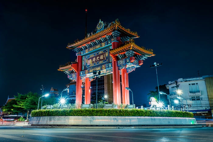 Découvrir la porte de Chinatown (China Gate)