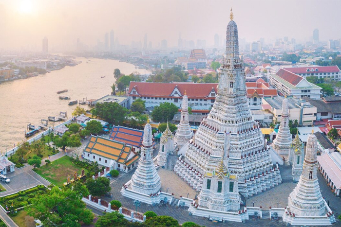 Wat Arun - Temple de l'Aube en Thaïlande
